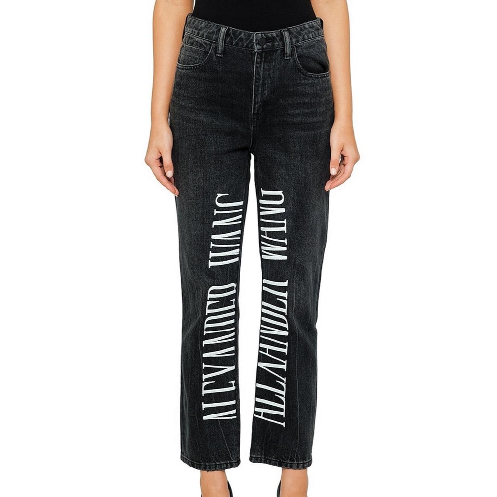 Alexander Wang Cult Logo Jean